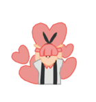うさぎのように ！（個別スタンプ：8）