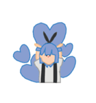 うさぎのように ！（個別スタンプ：9）