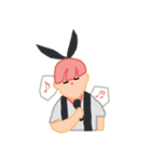 うさぎのように ！（個別スタンプ：10）