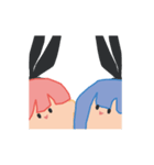 うさぎのように ！（個別スタンプ：12）