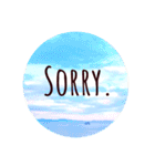 Natural message（個別スタンプ：7）