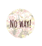 Natural message（個別スタンプ：8）