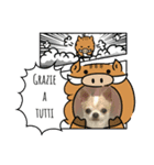 イタリア語❤︎Pico e criceto❤︎（個別スタンプ：8）