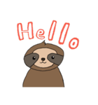 ナマケモノ1スタンプ（個別スタンプ：1）