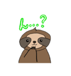 ナマケモノ1スタンプ（個別スタンプ：4）