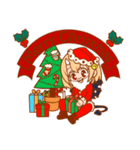 楽しいクリスマスを（個別スタンプ：1）