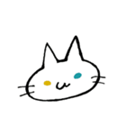 オッドアイねこの鈴木さん（個別スタンプ：1）