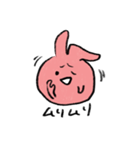 見下すうさぎ（個別スタンプ：5）