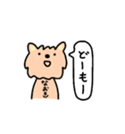 なおき+いぬ（個別スタンプ：24）