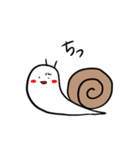 ゆるーいカタツムリとカメ（個別スタンプ：3）