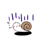 ゆるーいカタツムリとカメ（個別スタンプ：4）