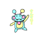 合体モンスター    きめらめ（個別スタンプ：18）