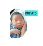 かわいい毎日の挨拶（個別スタンプ：1）