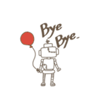 ロボットくんと愉快なおともだち。（個別スタンプ：4）