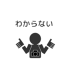 棒カメラマン2（個別スタンプ：16）