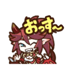 ファンタジー種族デフォルメキャラスタンプ（個別スタンプ：22）