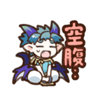 ファンタジー種族デフォルメキャラスタンプ（個別スタンプ：24）