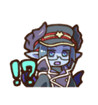 ファンタジー種族デフォルメキャラスタンプ（個別スタンプ：29）