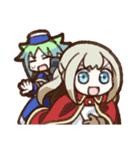 ファンタジー種族デフォルメキャラスタンプ（個別スタンプ：37）