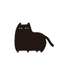 ひげのない猫 かため（個別スタンプ：37）