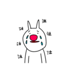 鼻が大きいウサギ（個別スタンプ：8）