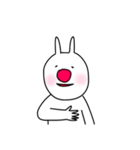 鼻が大きいウサギ（個別スタンプ：27）