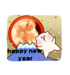 A happy new year and a stamp.（個別スタンプ：2）