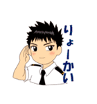 わらって！ヒーロー！！（個別スタンプ：1）