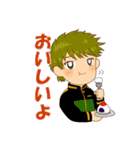 わらって！ヒーロー！！（個別スタンプ：4）
