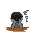 ざわざわ子ペンギンと仲間たち（冬）（個別スタンプ：8）