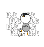 ざわざわ子ペンギンと仲間たち（冬）（個別スタンプ：14）