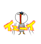 ざわざわ子ペンギンと仲間たち（冬）（個別スタンプ：16）