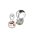 ざわざわ子ペンギンと仲間たち（冬）（個別スタンプ：29）