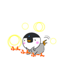 ざわざわ子ペンギンと仲間たち（冬）（個別スタンプ：39）