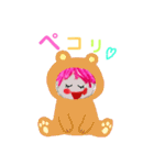 マシュマロちゃんの『あいさつ～冬編』（個別スタンプ：9）