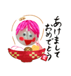 マシュマロちゃんの『あいさつ～冬編』（個別スタンプ：18）