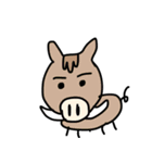 画伯による動物さんスタンプver2（個別スタンプ：14）