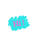 sns,messenger,FB,internet terminology.（個別スタンプ：1）