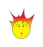 かわいい太陽マーク（個別スタンプ：3）