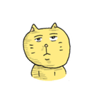 bun6un表情豊かな黄色い猫（個別スタンプ：10）