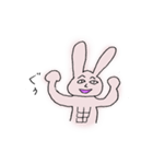 きもいうさぎとひよこ（個別スタンプ：24）