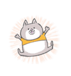 ふわふわモチロウ（個別スタンプ：8）