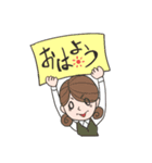 主張する人々（個別スタンプ：3）