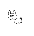 うちのうさぎすたんぷ（個別スタンプ：4）
