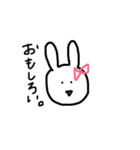 しゃべるうさぎ。（個別スタンプ：23）