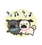 パグのチョコさん♪（個別スタンプ：8）