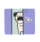 パグのチョコさん♪（個別スタンプ：10）