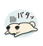 パグのチョコさん♪（個別スタンプ：19）