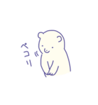 ゆるっとクマさん（個別スタンプ：3）