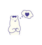ゆるっとクマさん（個別スタンプ：21）